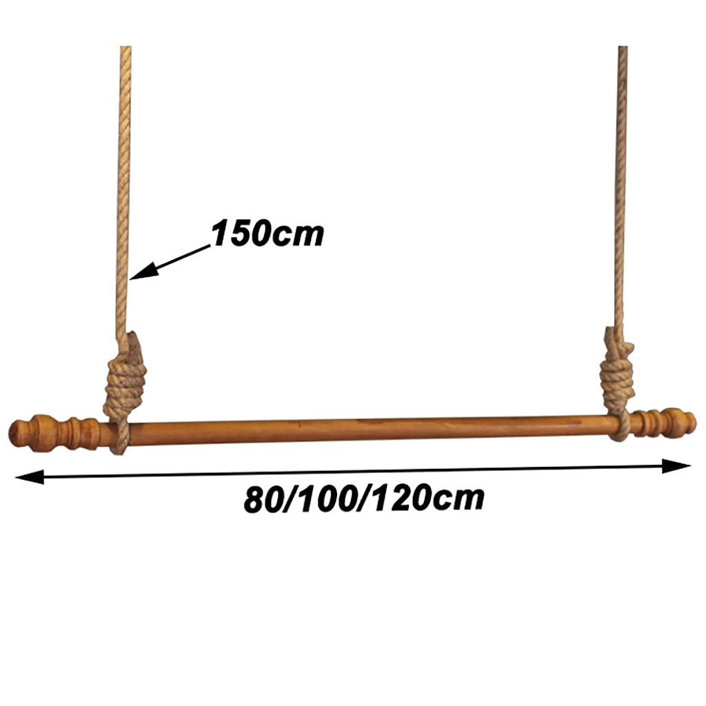 Appendiabiti da parete in legno con altezza regolabile e corda appendiabiti da soffitto per esposizione (80 cm)