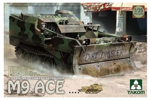 Modélisme Tak U.S. Armored Combat earthover M9 Ace TAKOM créez votre diorama militaire