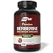 Premium Berberine HCL 1200mg Plus Organic Ceylon Cinnamon - 120 Capsules - Healthy Blood Sugar, Glucose Metabolism, Immune System, Insuline Support for Diabetes - Berberine HCI Root Supplement Pills