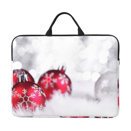 Housse PC 14 pouces Oxford à motif nain de Noël avec poignée
