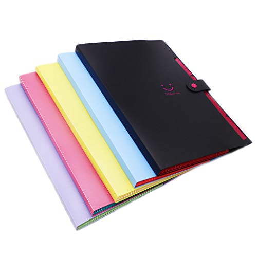 Chemise en accordéon A4 pour organiser vos papiers administratifs en voyage et au bureau
