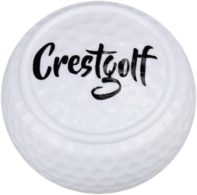 Flat Golf Ball Training Aid Alignment Improvement for Practice Green Yard|1 Golf Training Ball| Golf Balls| Golf Clubs & Equipment | Golf |Sporting Goods