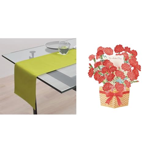 �y��̓��Z�b�g�i�z���o�[�V�u���^�C�v �e�[�u�������i�[�E�e�[�u���Z���^�[ (30cm×100cm) ��100% ���n�I�b�N�X�E���[�t�O���[�� W2602800 +�T�����I ���b�Z�[�W�J�[�h ���� �c���Ԃ���