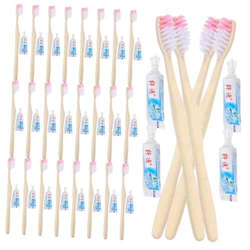 Brosse à dents jetable avec dentifrice pour simplifier l'accueil de vos invités
