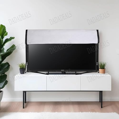 Image of Premium 43 Inch Smart LED TV Cover - Waterproof & Dustproof, PVC Protective TV Cover