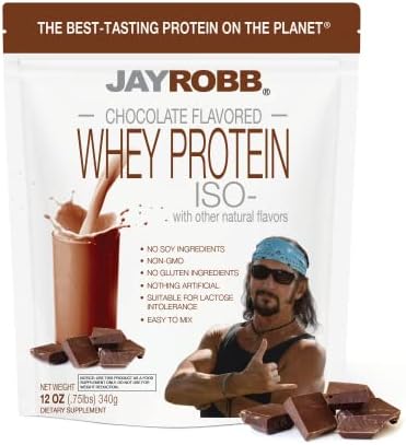 Jay Robb Whey Protein (Chocolate, 12 oz)