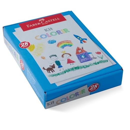 Kit Colorir Faber-Castell Com Produtos Para Colorir E Desenhar *EDIÇÃO LIMITADA*