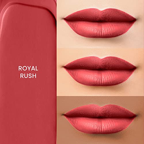 Image of Lakme Absolute Matte Ultimate Lip Color with Argan Oil, Royal Rust, 3.4 g