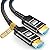 10K 8K HDMI Cable, 1.5FT, 3.3FT, 6.6FT, 10FT, 16FT, 20FT, 25FT Heavy Duty High-Speed Braided HDMI Cable, Professional HDMI Cord, 48Gbps, 4K@120Hz, 8K@60Hz, HDR, DTS:X, HDCP 2.2/2.3