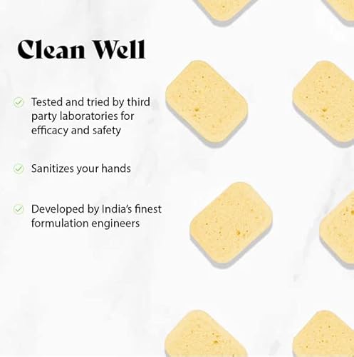 Skadu Hand Soap Tablets Refills | Pack Of 8 | Each Eco-Friendly All-Natural Tablet Makes 8 Fl Oz/250 Ml Foaming Hand Soap Tablets - Vanilla & Coconut Scented #TOP3