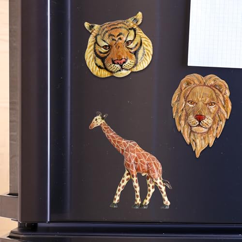 Set de imanes decorativos de animales de resina (3 unidades) miniatura 2