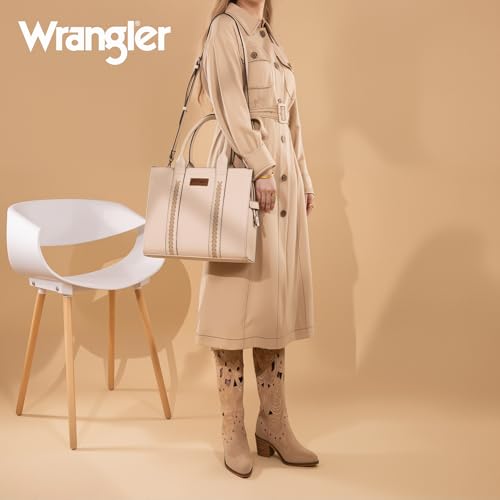 Image of Montana West x Wrangler Tote Bags Purses for Women Work Top-Handle Handbags with Strap