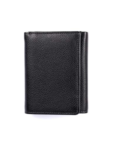Men's RFID Blocking Leather Trifold Wallet2