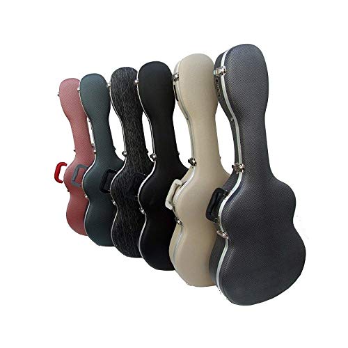Cibeles, ABS-Koffer für klassische Gitarren Schwarz gestreift