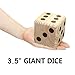 WIn SPORTS Giant Yard Dice Game Set,Wooden Classic Yard Game 3.5