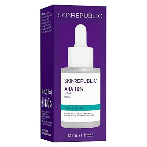 Skin Republic 15% AHA Serum to Smooth Skin and Tighten Pores 30ml Cover