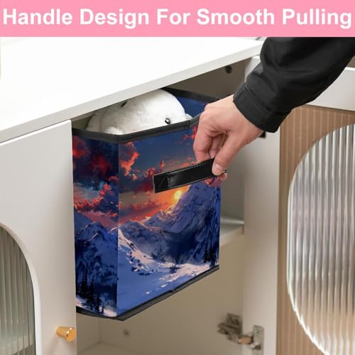 Boîte de rangement pliable pour optimiser les étagères bondées