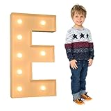 ✯AMPIO UTILIZZO: Sorprendi i tuoi amici o i tuoi cari con queste lettere luminose for formare iniziali o nomi! Illumina le tue parole preferite for occasioni speciali, eventi o decorazioni domestiche e lascia che queste luci bianche calde creino un'atmosfera accogliente for te! Sono ideali anche for San Valentino, Ringraziamento, Natale, compleanno, matrimonio, anniversario e for l'arredamento di ogni giorno importante.
