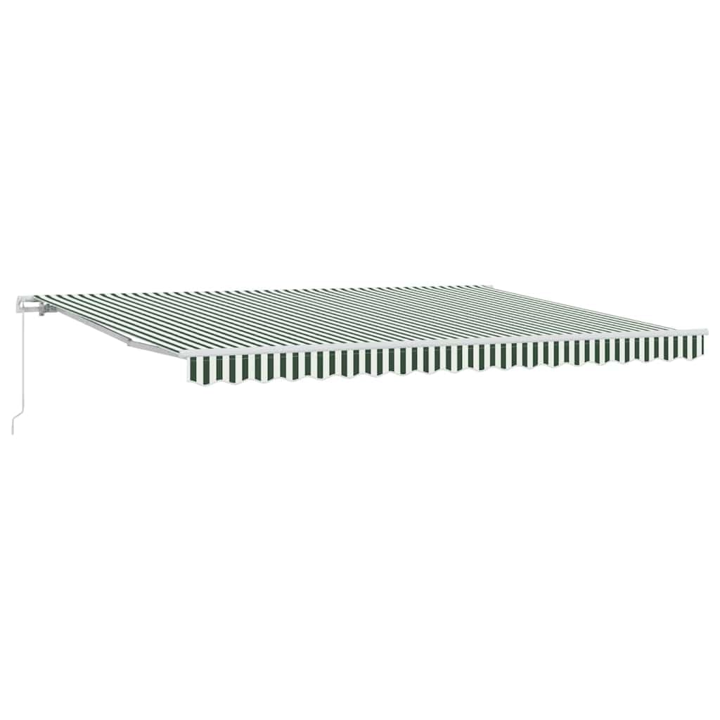 Auvent manuel à bras articulés 450 x 300 cm, grand store extérieur pour terrasse et jardin