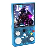 Greensen Handheld Game Console, 4-Zoll HD MIPI Bildschirm, Tragbare Retro-Gaming-Konsole mit Dual-Joysticks, für -System mit Open-Source-Unterstützung (128G)