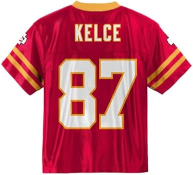 Travis Kelce Kansas City Chiefs #87 Camiseta vermelha para