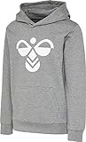 Hummel Kinder hmlCUATRO HOODIE Tops, Grau (Medium Melange), 122