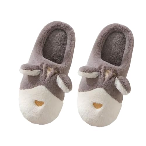 ELEG & STILANCE Womens Soft Fur Home Slippers Fluffy Winter Warm Bedroom Slipper | Flip Flops For Indoor Room Homewear (B0DB5WMW8V) Amazon Price History, Amazon Price Tracker
