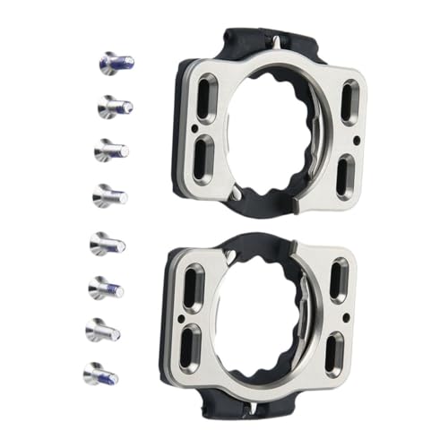 BESPORTBLE Bike Pedal Cleat Mountain Bike Locking Pedals Electronic Lock for Cycling Easy Install/Remove Kit for Performance Enhancement