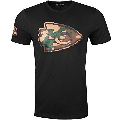 New Era Shirt - NFL Kansas City Chiefs schwarz/Wood - L