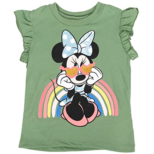 Image of Disney Mickey Mouse & Friends Girls' 2-Piece T-Shirt and Shorts Set for Baby & Kids