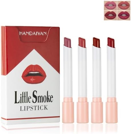 Amazon.com : 4 Colors Mini Tube Mate Velvet Lipstick, Lip Tint Lip