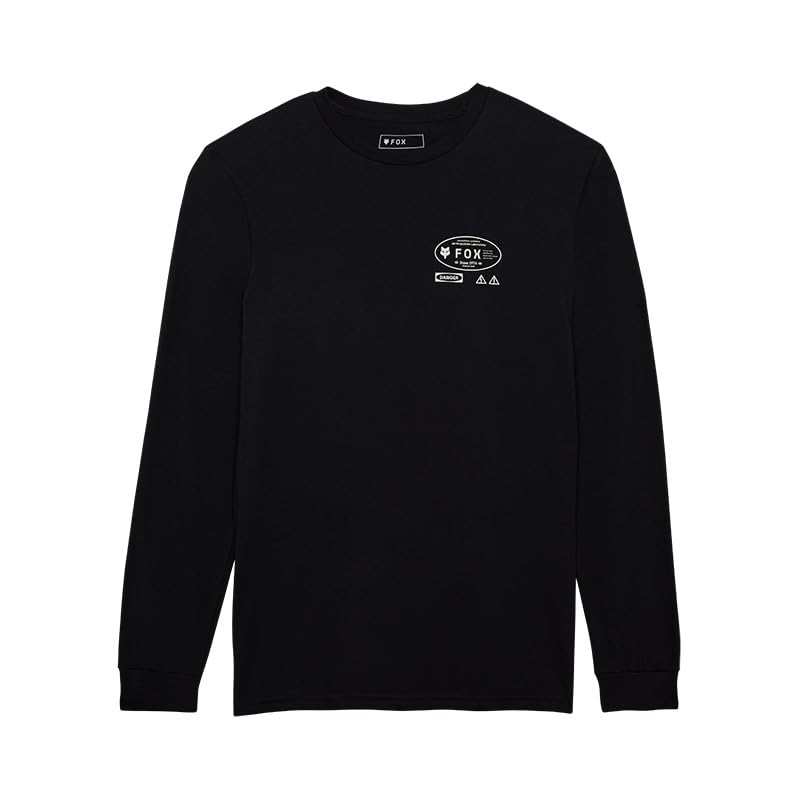 Fox Stamped Prem Noir L : vêtement haut de gamme et durable