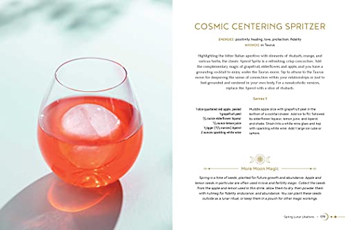 Image of Moon, Magic, Mixology: From Lunar Love Spell Sangria to the Solar Eclipse Sour, 70 Celestial Drinks Infused with Cosmic Power (Moon Magic, Spells, & Rituals Series)