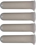 Set of 4 - GXG 140 Round Tubes - Smoke Semi Opaque