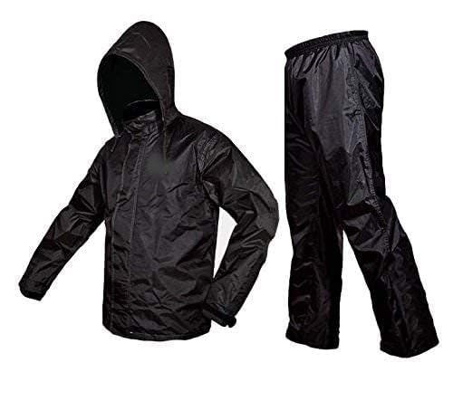 CRYSTAL ZONE Polyester Men Women Raincoat | Rainwear | Barsaati | Overcoat with Hoods and Side Pocket, Portable rain Suit for Unisex,Size - (XL)-image-1