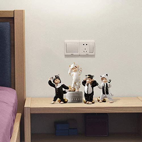 Statue moderne minimaliste pour meuble TV et décoration d'armoire à vin - 2