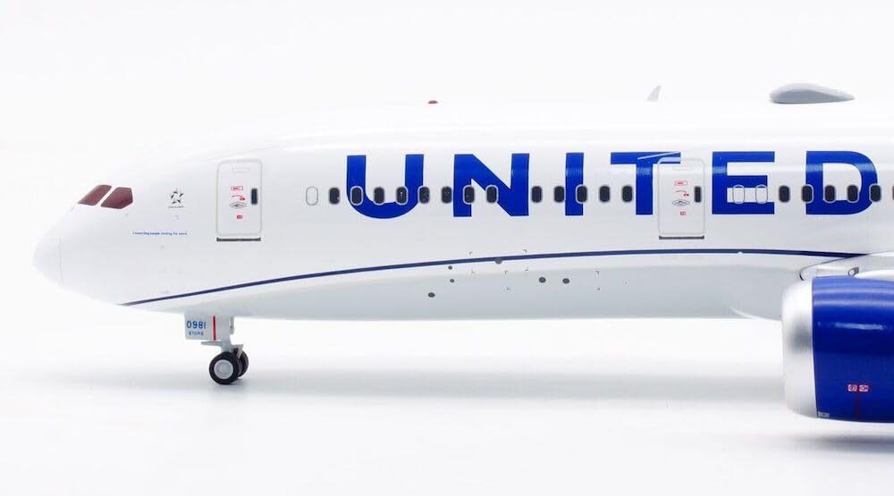 United航空 飛行機模型 Boeing 787-9 scale 1/200 United Airlines 787-9, Scale Model, 1/200 | Air Speed Junkie