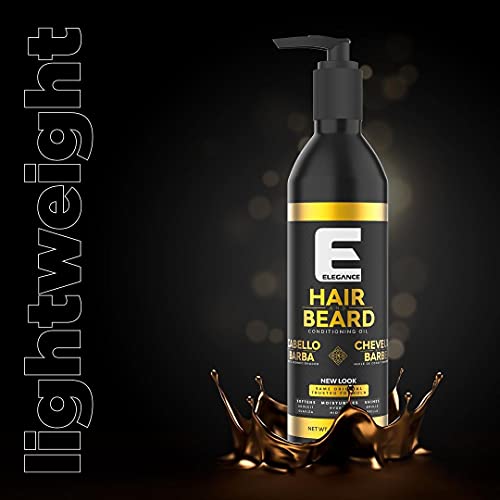 E Elegance Hair & Beard Conditioning Oil 10.14 Oz #TOP3