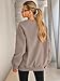EFAN Womens Oversized Sweatshirts Hoodies Fleece Crewneck Sweaters Casual Tops Comfy Fall Fashion Outfits Winter Clothes 2025 CoffeeGrey M