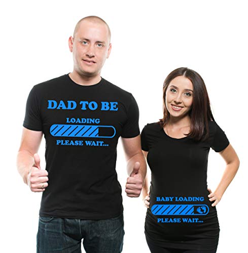 Image of Baby Loading Couple Maternity t-Shirts dad to be t-Shirt