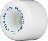 Powell Rat Bones White (90a)60mm Skate Wheels