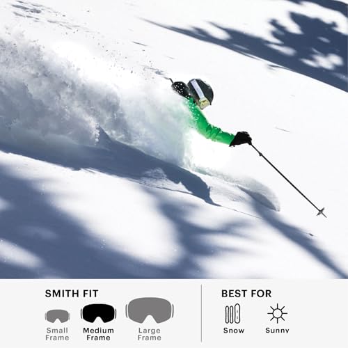 SMITH Unisex Adult Blazer Snow Sport Goggle - Black Frame | Green Sol-X Mirror Lens by SMITH - Image 5