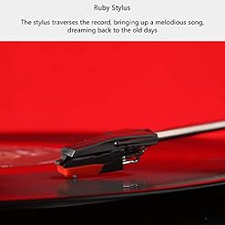 JRZTC Stockage de Disques Vinyles, Lecteurs CD Platines Vinyles pour Disques Vinyles Haut-parleurs Stéréo Intégrés à 3… - Les Beatles, Paul McCartney, John Lennon, RIngo Starr, George Harrison JRZTC Stockage de Disques Vinyles, Lecteurs CD Platines Vinyles pour Disques Vinyles Haut-parleurs Stéréo Intégrés à 3… – Image 4