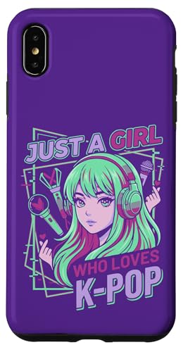K-POP����D���ȏ��̎q�A�ʔ����؍����y�f�U�C���B �X�}�z�P�[�X iPhone XS Max �p