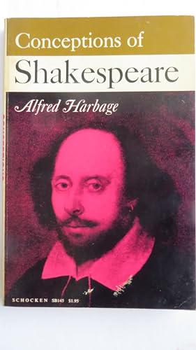 Conceptions of Shakespeare (Schocken) B0007E4SA2 Book Cover