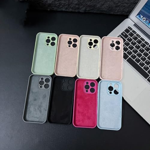Coque iPhone 13 silicone liquide anti-chute avec bague magnétique - 4