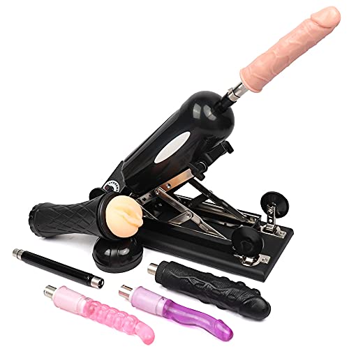 3XLR Machine Sexuelles, Fuck Équipement Sexe Télescopique Automatique Silencieux, Machine Amour Premium pour Hommes et Couples, Portable Pistolets de Baise