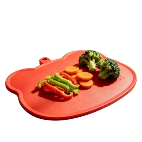 Tabla de cortar oso 31,5x34,8 cm para encimera de cocina, ideal para verduras 2