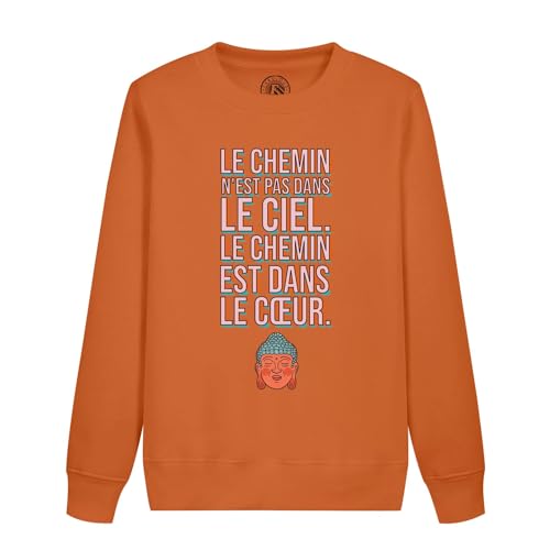 Sweatshirt enfant bouddha inspiration et sagesse bouddhiste