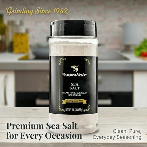 Sal marina gruesa Gourmet PepperMate 1.06 lb miniatura 2